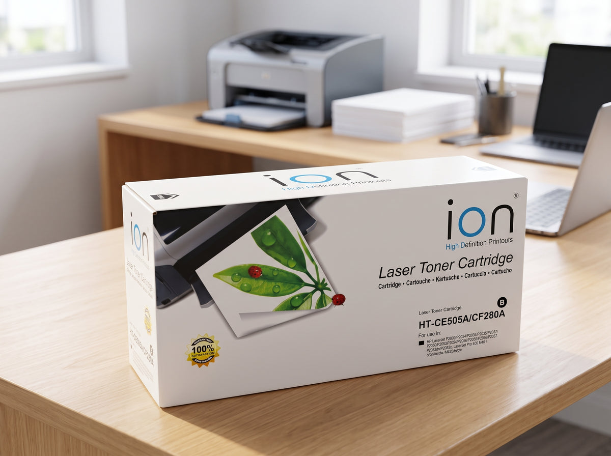 Toner 505A (CE505A) et HP 80A (CF280A).